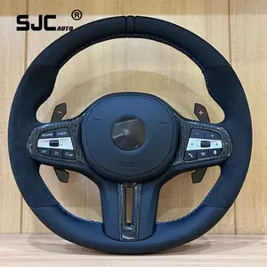 Рулевое колесо из углеродного волокна SJC для BMW G05 G20 M3 M4 M5 M6 X1 X2 X3 X4 X5 X6 F06 F10 F20 F30 F32