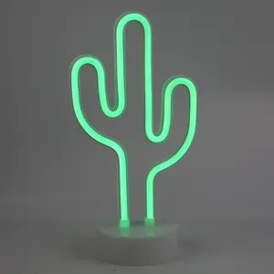 Luces de neón LED Holiday Cactus para decoración