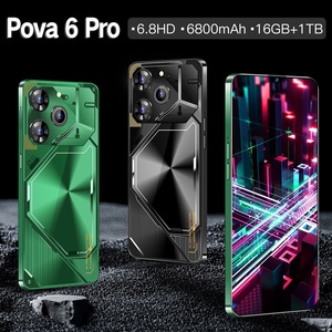 New 2024 pova 6 chuyên nghiệp Clone điện thoại 16 + 1t mở khóa nhãn màu Trắng Tính năng thông minh <span class=keywords><strong>mini</strong></span> chơi game 128GB Rom giá rẻ - Product Image 4