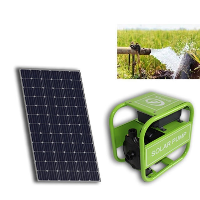 DC 95 Meter 72v 1HP Solar Water Pump System for Irrigation