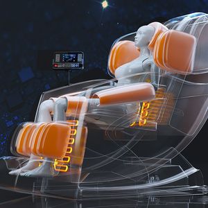 Electric Massage Chair Full Body Automatic Railless Bluetooth <b>Smart</b> Heating Home Use With Remote Control - Product Image 2