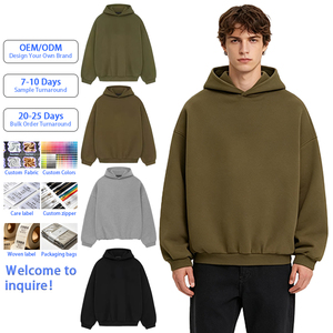 Precio de Fábrica, Sudadera con Capucha de Forro Polar de 480 g/m², <span class=keywords><strong>Serie</strong></span> Escolar ESSS de Invierno 24, Sudadera con Capucha Estampada F00G, Ropa Urbana - Product Image 1