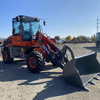 CE Everun Hoflader ER416 1,6-Tonnen Mini-Radlader für Landwirtschaft und Bau mit Frontschaufel