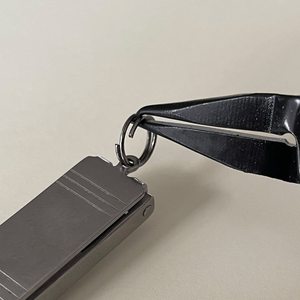 Kit de 10 pinces à bec effilé personnalisables avec poignée en caoutchouc, outils multifonctionnels pour la fabrication de bijoux, en acier au carbone, support OEM, mâchoires biseautées - Product Image 4