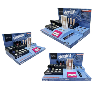 Tùy chỉnh các tông PDQ truy cập hộp hiển thị cho mỹ phẩm trang điểm cho Cửa Hàng Bán Lẻ Mặt Kem mắt Kệ Đứng Matt cán miếng bọt biển - Product Image 5