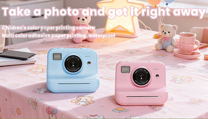 Kamera Cetak Cepat HD 48MP 2,4 Inci 1080P Kamera Video Digital Anak-Anak Kamera Printer Saku Mini Lucu Hadiah Anak-Anak - Product Image 4