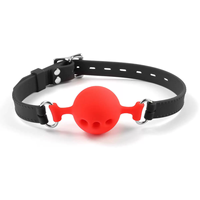 Balle buccale en silicone et métal, taille réglable, pour jeux BDSM, harnais, bondage, SM, jouets pour couples, fétichisme, contraintes esclaves, articles exotiques