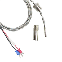 Thermocouple de type J avec pince à ressort, sonde de température pour machine de moulage par injection