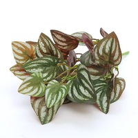 YL Branches d'arbres artificielles et buissons à feuilles givrées, écologiques et durables, pour décoration de Thanksgiving, intérieur/extérieur, verdure en plastique