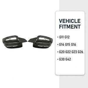 Cubiertas de Espejos Laterales de Fibra de Carbono Seca TIYPEOR para <span class=keywords><strong>BMW</strong></span> G20 G30 G42 G11 G12 G14 G15 2016-<span class=keywords><strong>2022</strong></span>, Actualización M3 LHD Autoclave - Product Image 5