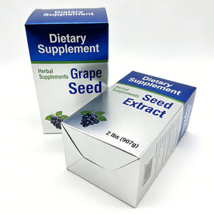 <span class=keywords><strong>Caja</strong></span> Pequeña Personalizada, <span class=keywords><strong>Caja</strong></span> de Cartón Blanca Lisa para Empaque de Botellas de Medicamentos y Suplementos - Product Image 4