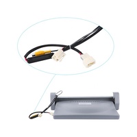 Monitor abatible motorizado para hogar de 18,5 pulgadas, Monitor de techo de coche, 1 entrada AV, pantalla Android, techo inteligente plegable, TV para coche