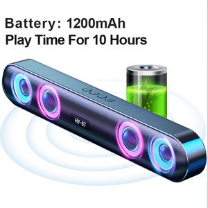 Hệ Thống Rạp Hát Tại Nhà Loa Răng Hifi Màu Xanh Dương Siêu Trầm Cầm Tay Thanh Âm Thanh Rgb Loa Siêu Trầm Thanh Âm Thanh Thanh Không Dây - Product Image 6