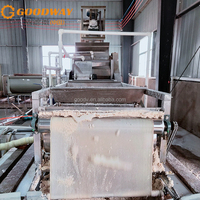 Industriële Automatische Aardappelzetmeel Verwerking Lijn Cassave Zetmeel Making Machine