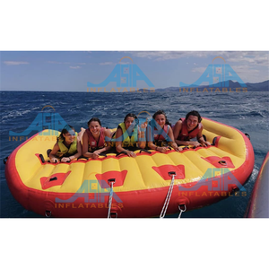 Tube de ski nautique gonflable Crazy Spinning UFO Slider 5 places, <span class=keywords><strong>fauteuil</strong></span> pivotant, à vendre - Product Image 1