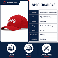 Gorra de Béisbol de Sarga Roja de Lujo con Logotipo Personalizado, 6 Paneles, Algodón, Letras Bordadas, Perfil Bajo, Unisex, Ajustable, Hebilla Plateada de Cobre