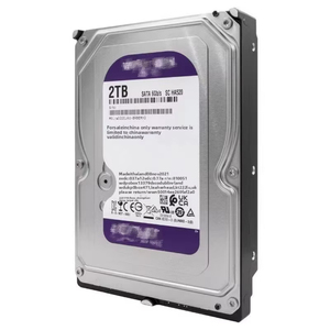 ฮาร์ดดิสก์ภายในแบบกลไกสำหรับงานรักษาความปลอดภัย รุ่นใหม่ ความจุ 2TB สีม่วง ขนาด 3.5 นิ้ว อินเทอร์เฟซ SATA 6Gb/s แคช 256MB ความเร็ว 5400 รอบต่อนาที สำหรับการตรวจสอบ - Product Image 2