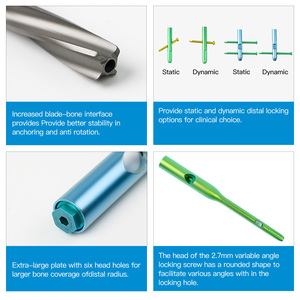 CE Onaylı Titanyum Alaşımlı PFNA İntramedüller Çivi Sistemi Proksimal Femoral Kırık Cerrahisi için Sınıf III Ortopedik İmplantlar - Product Image 3