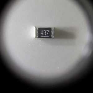 Whole Sale RR1608 0603L4R70FT 0603 1608 Resistors Chip Resistors SMD Resistors 4.7ohm 1% 1/10W Thick Film Resistor - Product Image 1