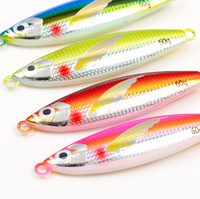 Leurre de pêche lumineux TOPLURE Factory 40g-100g, jig métallique à lancer lent pour la pêche en haute mer, fabriqué au Japon en plomb
