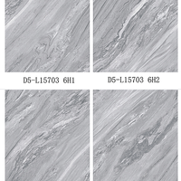 Carrelage en porcelaine aspect marbre gris clair 750x1500mm, veinage diagonal, grande dalle, imperméable pour sol, mur, salon