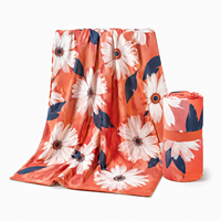 Serviette de bain en microfibre écologique et durable Eastsunshine pour enfant, légère, absorbante, séchage rapide, pour la natation en extérieur et la plage