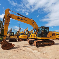Excavadora Usada Shantui SE205-10W de 21 Toneladas, Excavadora Hidráulica de Orugas para Proyectos de Construcción, Minería y Movimiento de Tierras