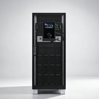 Onduleur en tour triphasé en ligne à double conversion 80-160 KVA avec écran tactile 7 pouces et entrée double/simple pour serveur de centre de données