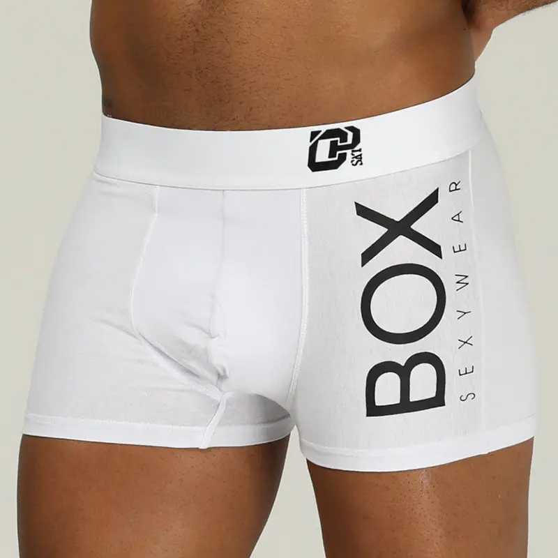 OEM Fabricante Personalizado Logotipo Respirável Underwear Men de hombre al por mayor Algodão Trunks Shorts Briefs Boxer