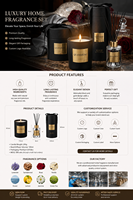 Diffuseur de roseaux d'huile essentielle, diffuseur de roseaux d'huile essentielle, diffuseur de roseaux d'huile de parfum pour la maison, ensembles de désodorisant