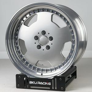 17 18 inch hợp kim hành khách xe rim bku 2-mảnh tùy chỉnh 5x112 cho Mercedes Benz 190e W126 W140 w201 <span class=keywords><strong>W123</strong></span> 280se W124 giả mạo bánh xe - Product Image 3