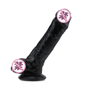Juguete Sexual para Adultos sin Tirantes, Dildo de Silicona con Fuerte Ventosa en Forma de Caballo Negro para Mujeres, Tamaño Grande - Product Image 5