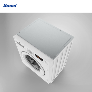 Lave-linge à tambour autoportant en acier inoxydable, à faible bruit, à LED blanches, le plus vendu, pour usage domestique - Product Image 2