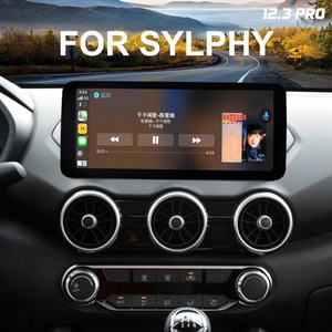 12.3" IPS 1920*720 Screen Multimedia Video Player for Nissan Sentra Sylphy 2021 Teana Autoradio <b>Android</b> 13 GPS Navigation Stereo - Product Image 1
