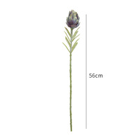 Buket Bunga Buatan Tangan dari Buah Artichoke, Modern, Tahan Air, Ringan, Dekorasi Dinding Pernikahan, Grosir