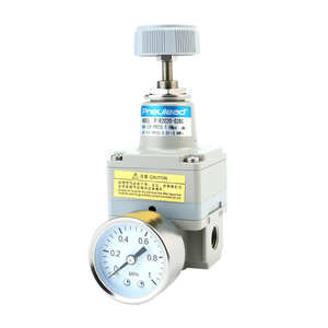 เครื่องปรับแรงดันนิวเมติก 0.15-1.0Mpa พร้อมเกจวัด อลูมิเนียมอัลลอยด์ สำหรับเครื่องอัดอากาศ - Product Image 2