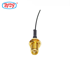 Conector SMA Hembra para Chasis con Cable Pigtail RF de 0.81mm/1.13mm/1.37mm a Conector <span class=keywords><strong>U</strong></span>.FL1 <span class=keywords><strong>U</strong></span>.FL4 MHF4 - Product Image 6