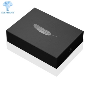 Custom Logo Luxury Clothing Mailer Packaging Shipping <b>Box</b> Black Gift <b>Box</b> - Product Image 3