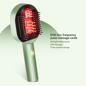 مشط كهربائي فاخر عالي الجودة للعناية بالشعر وتحفيز نموه، مشط تدليك فروة الرأس للجمال والراحة PM81 OEM - Product Image 2