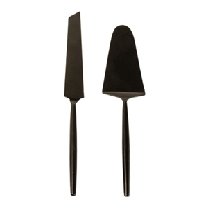 Pie Knife Slice Server Lifter Mango decorativo Wedding Cake Knife y Server Set para fiesta de cumpleaños Cake Divider Cutter - Product Image 5