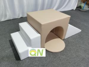 Ensemble de fosse à balles en mousse pour tout-petits, équipement de jeu doux pour tout-petits <span class=keywords><strong>marron</strong></span> commercial pour les locations de fêtes - Product Image 3