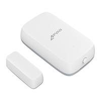 Détecteur de porte/fenêtre Tuya sans fil, magnétique, Zigbee 3.0, alarme, pour sécurité de maison