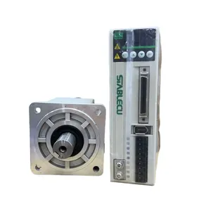 High quality flat servo electric hollow ac servo motor 220v 550w 750w 75kw and drive for sewing machine with potentiometer