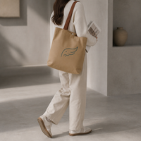 Sac de transport portable personnalisé en toile à motif de dessin animé pour machine à coudre, étui de protection avec fermeture éclair pour équipement de quilting et tissus