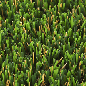 La césped artificial de alta densidad LFL, ecológica y resistente al fuego, se puede personalizar para uso en jardines y patios traseros. - Product Image 5