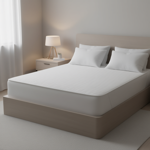 Protector de Colchón Vialifresh para Cama Doble, Antiácaros, Lavable a Máquina, Funda Textil - Product Image 2
