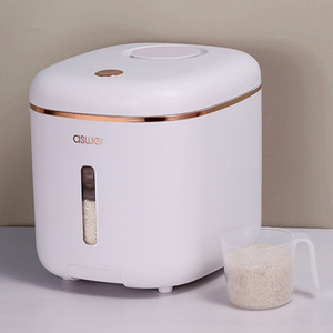 Contenedor de Arroz Sellado para el Hogar, a Prueba de Humedad e Insectos, Dispensador de Arroz de Plástico - Product Image 2