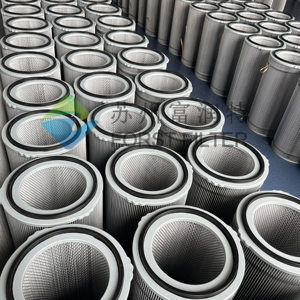 Oem CE sợi tổng hợp chống tĩnh <span class=keywords><strong>Sakura</strong></span> cap Bộ lọc không khí Cartridge Dust Collector lọc mới - Product Image 3