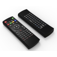 Télécommande universelle USB 2,4 GHz avec clavier QWERTY pour Android TV, télécommande avec clavier Bluetooth
