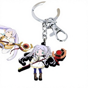 พวงกุญแจโลหะผสมลายนูนตัวละครอนิเมะ <span class=keywords><strong>Blue</strong></span> <span class=keywords><strong>Exorcist</strong></span>  แบบกระเป๋าเป้สะพายหลัง  ตัวละครจากเรื่อง Frieren at the Funeral - Product Image 3